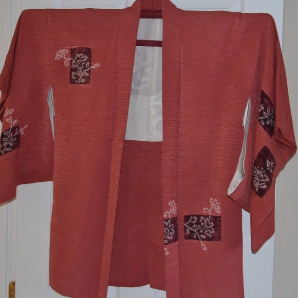 Vintage 100% Silk Jacket - Haori Imported from Kyoto Japan - Picture 1 of 7